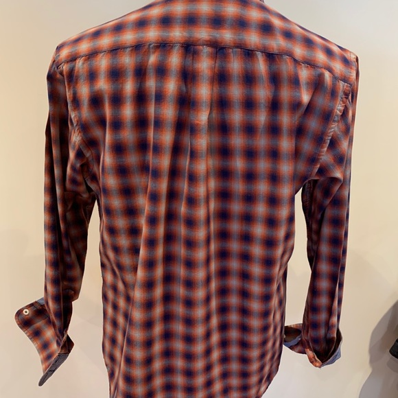 Men’s checkered shirt size L - Picture 3 of 5